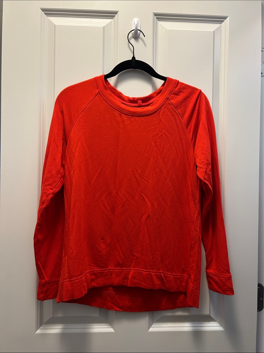 Lou & Grey Orange Crewneck Pullover